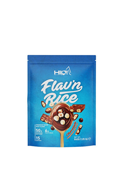 HIQ Flav'n Rice 840g CHOCOLATE HAZELNUT FLAVORED